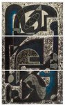 Ohne Titel, 1985

Triptychon, Öl und Lack auf Leinwand, 111 x 67 cm (je 37 x 67 cm)
rückseitig signiert, datiert und beschriftet, aus Privatsammlung

Ausrufpreis: 1900,-